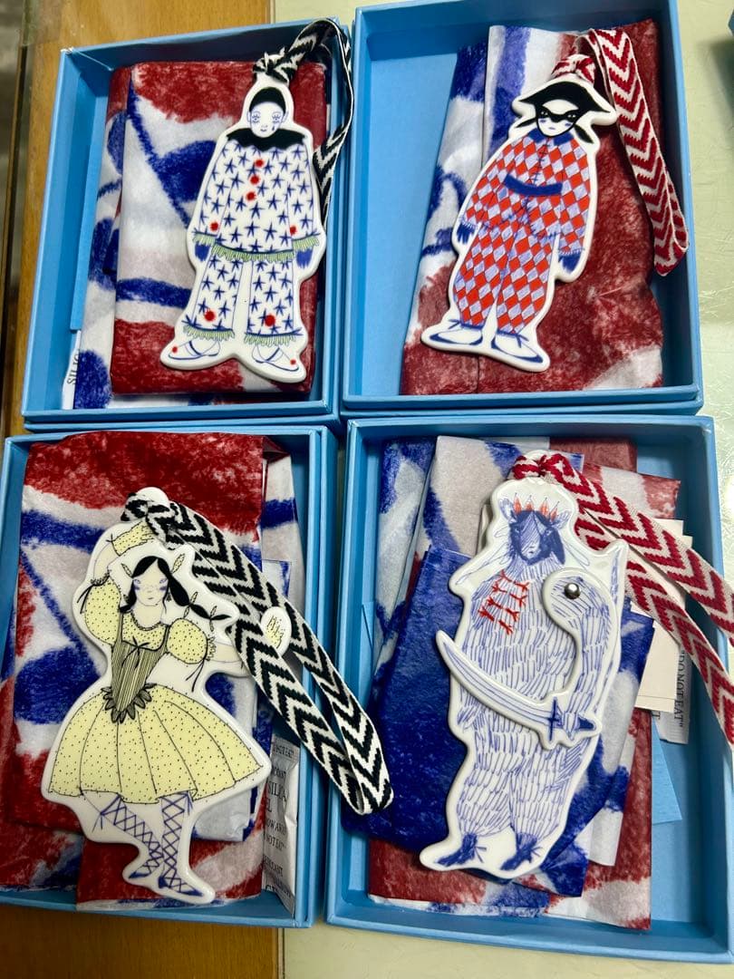 ウェッジウッド　ホリディオーナメント　Nutcracker 7点セット