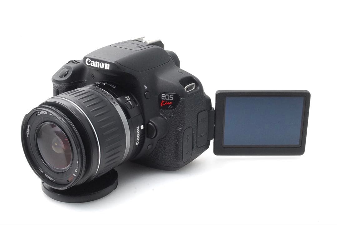 ✨ショット数4100✨CANON KISS X7i✨ダブルレンズ✨初心者モデル✨