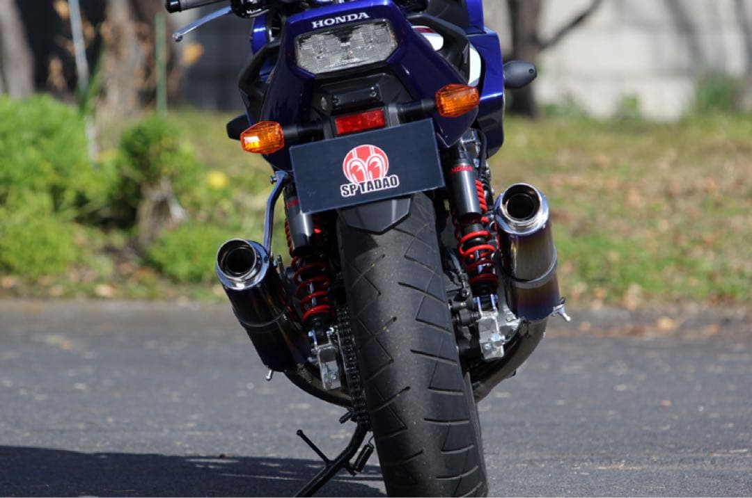 CB400SB/SF用　SP忠男2本だしフルエキマフラー