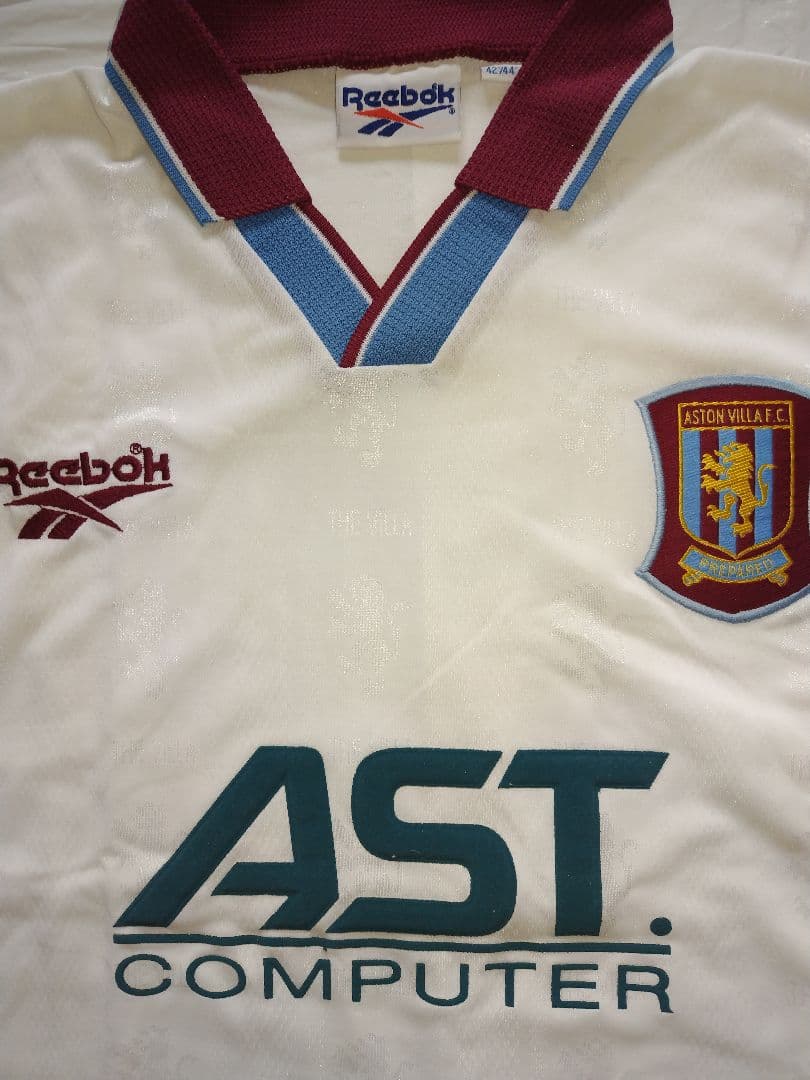 Reebok アストン・ビラ 96/97 アウェイ 42-44サイズ 未使用品