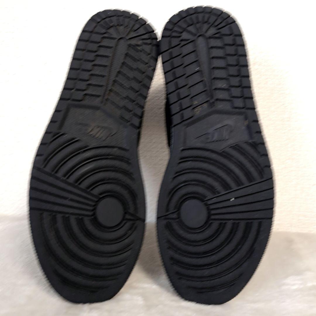 ef6 ナイキ エアジョーダン 黒×赤 ハイカットシューズ 27.5cm