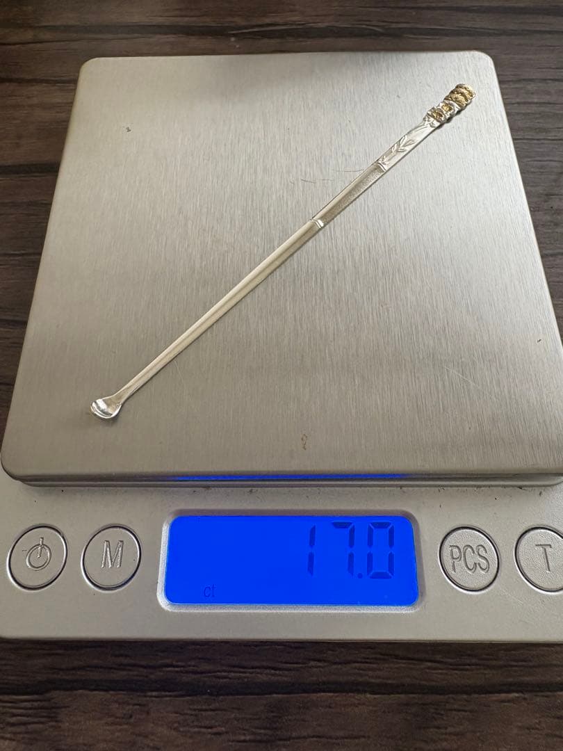 銀製品 シルバー925 SILVER925 彫金 耳かき(耳掻き みみかき)