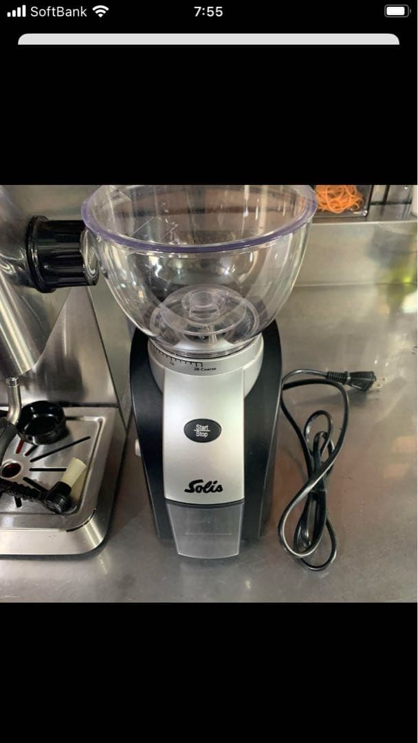 Solis エスプレッソマシン 本体とグラインダーセット売り