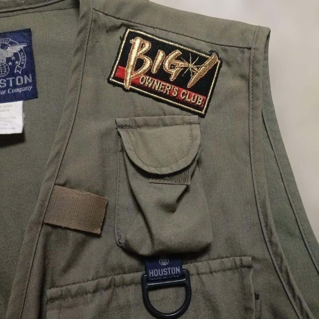 ​【激レア】HOUSTON フィッシングベスト ヨシムラ NOS バイカー L