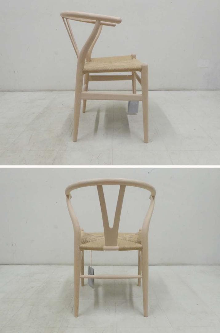 未使用品 正規品■カールハンセン＆サン■CH24 Yチェア ビーチ材 ソープ仕上