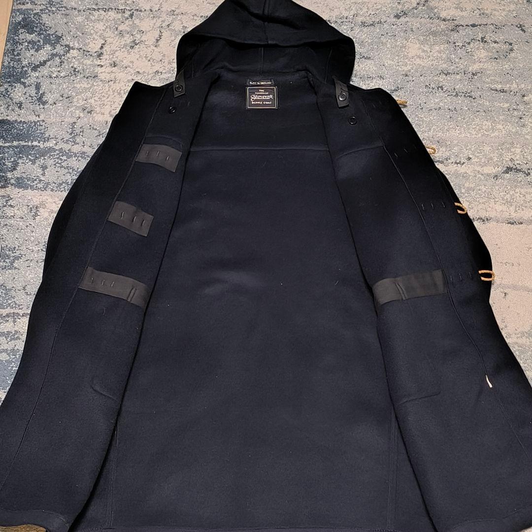 Gloverall グローバーオール ダッフルコート 英国製 ネイビー Lサイズ