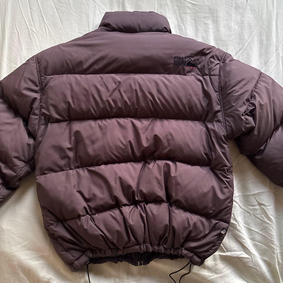 【90s】FIRST DOWN ヌプシ型 ダウンジャケット リバーシブル USA