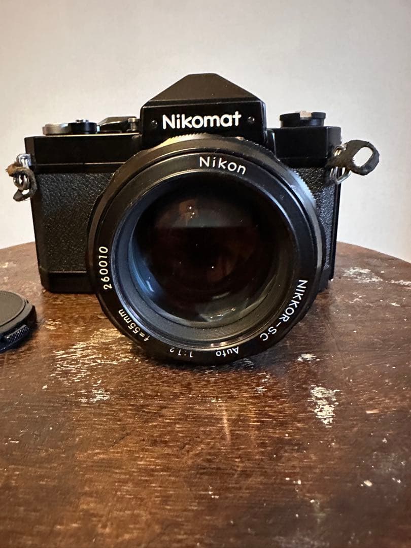 Nikkor-S.C 55mm f/1.2 ＋ Nikomat FTN ブラック