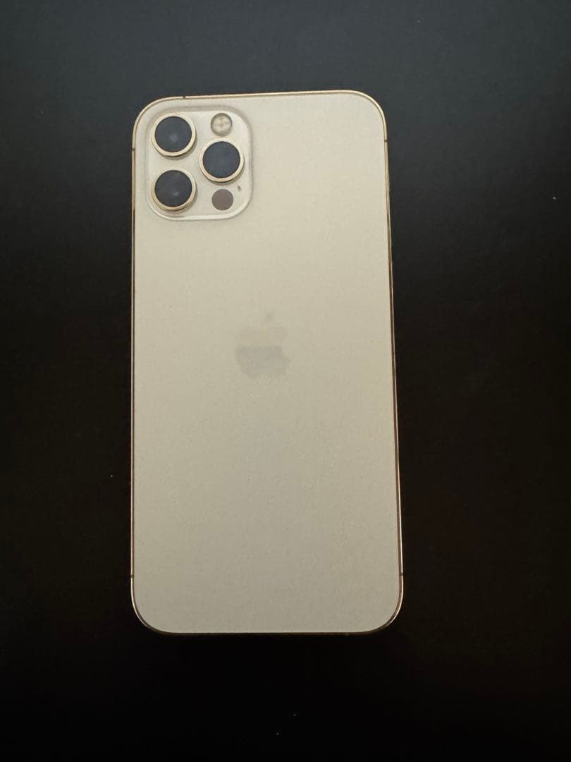 Apple iPhone 12Pro ゴールド iface付き