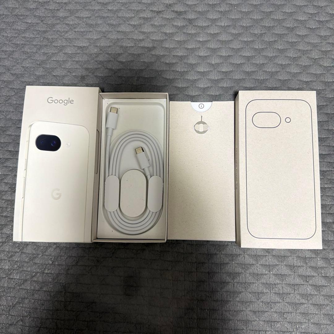 【中古美品】Google Pixel 9a ホワイト 128GB