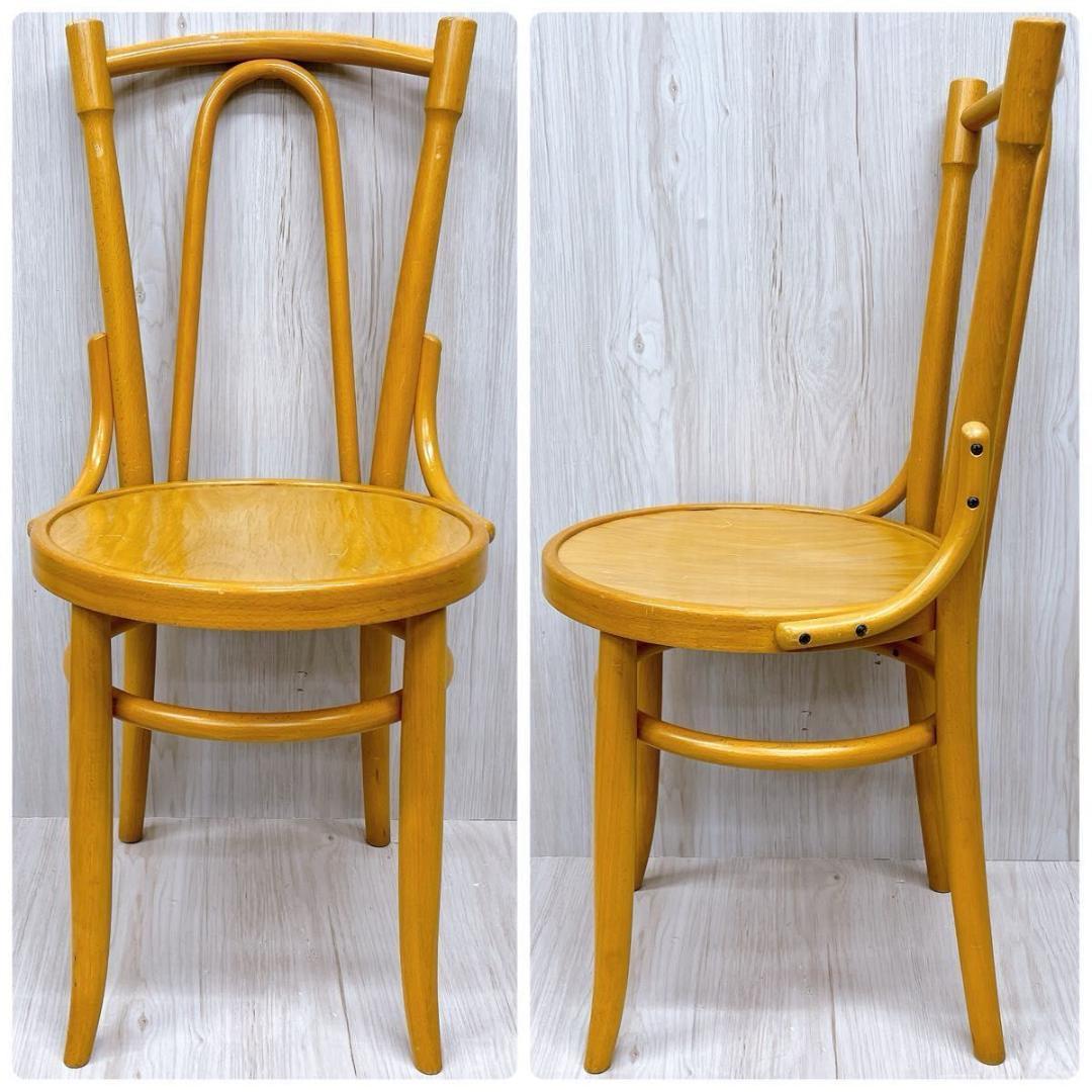 秋田木工 ベントウッド ダイニングチェア No.1110 ② 曲木 椅子 イス