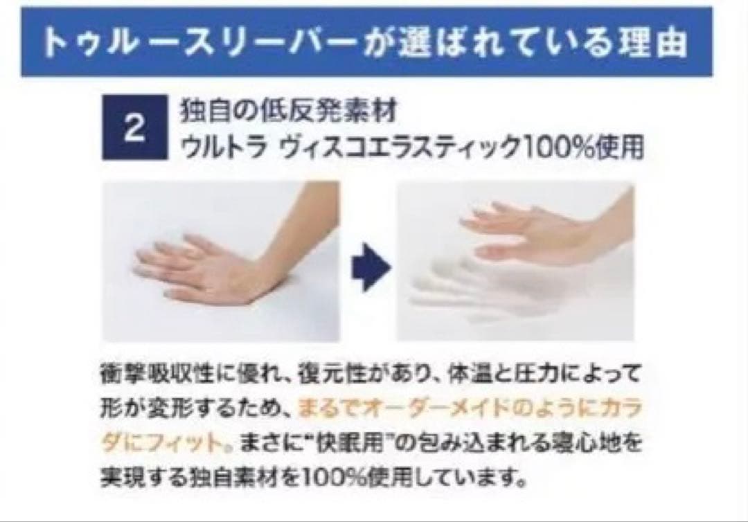 【3万円引き】トゥルースリーパー　プレミアケア　セブンスピロー ウルトラフィット