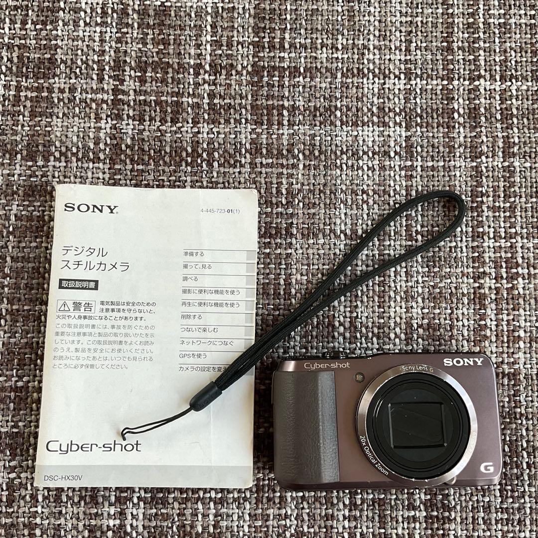 SONY Cyber-shot DSC-HX30V ブラウン オールドコンデジ