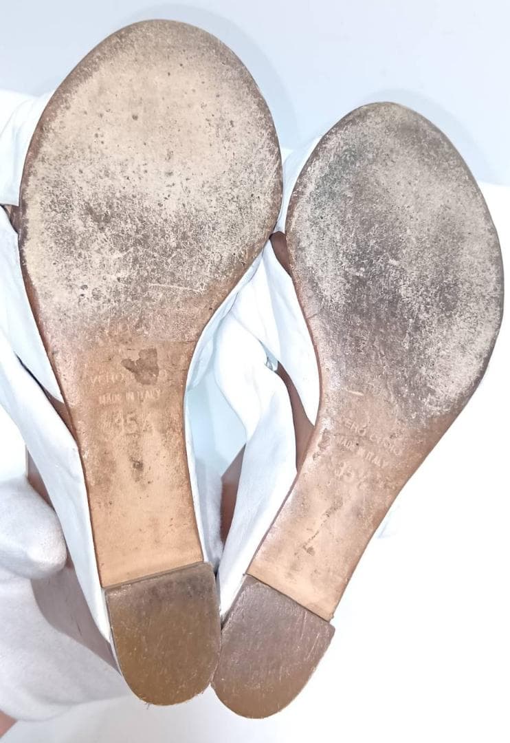 【セット売り】セルジオロッシ 2足 まとめ売り 35.5 厚底 本革 レザー