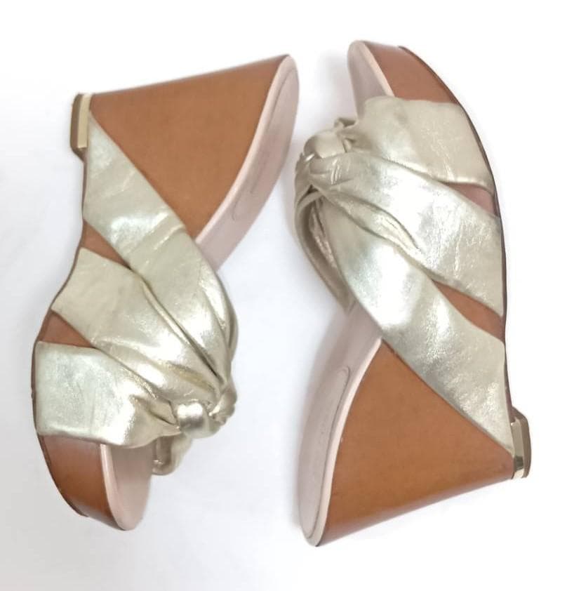 【セット売り】セルジオロッシ 2足 まとめ売り 35.5 厚底 本革 レザー