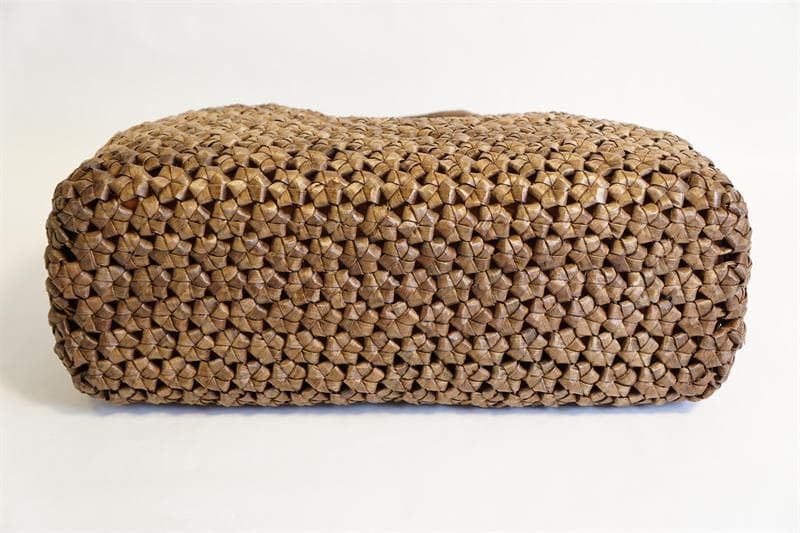 山葡萄 籠　胡桃木 くるみかごバック （六角花編み）かご　バック・やまぶどう　籠