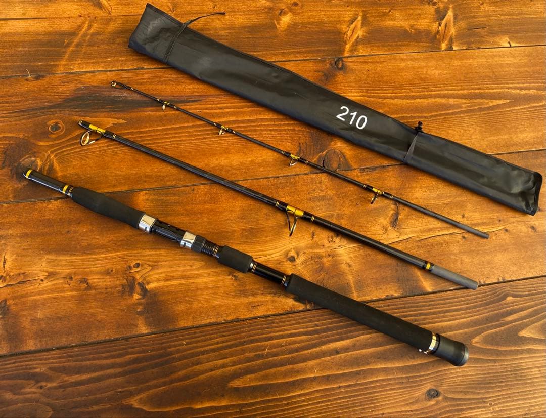 釣り竿セット　ジギングロッド　船釣り　3P パックロッド　スロージギング　新品