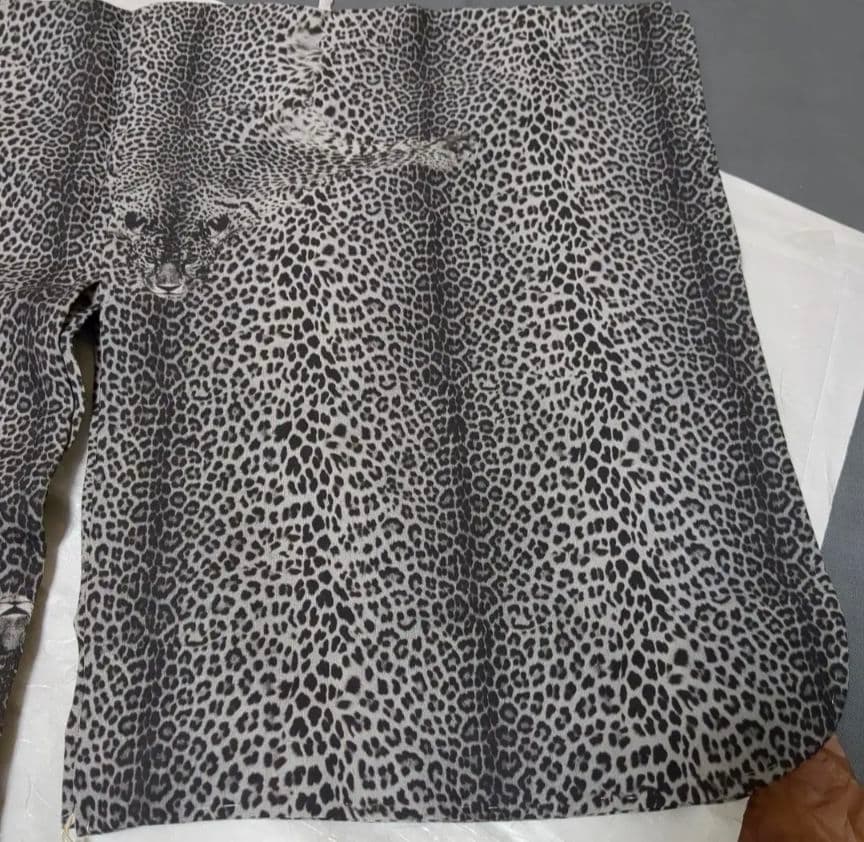 タグ付き未使用　ジャンポール・ゴルチェ　浴衣　レオパード