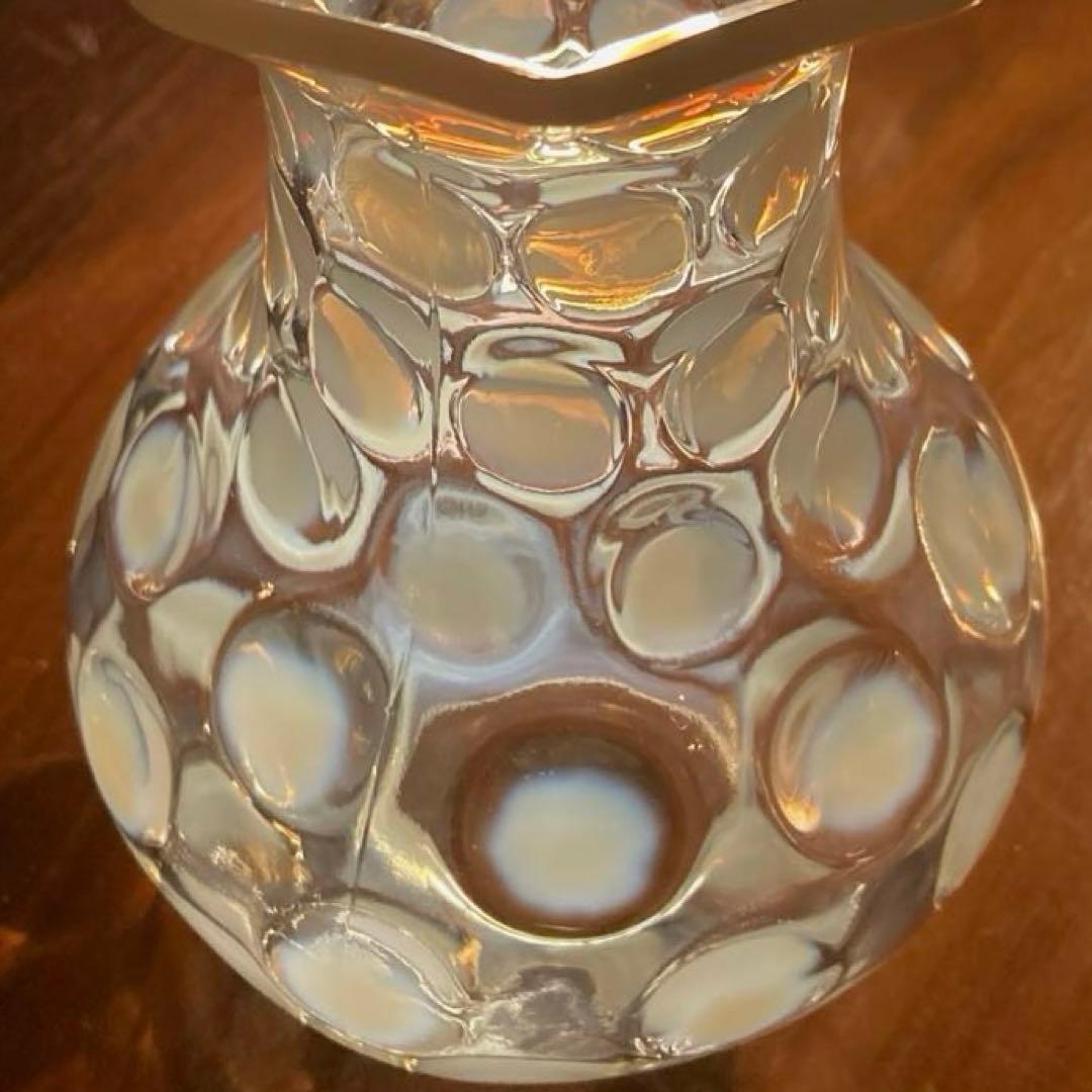 フェントン（Bigパンケーキ）1930年　ランプスタンド　アンティークシェード