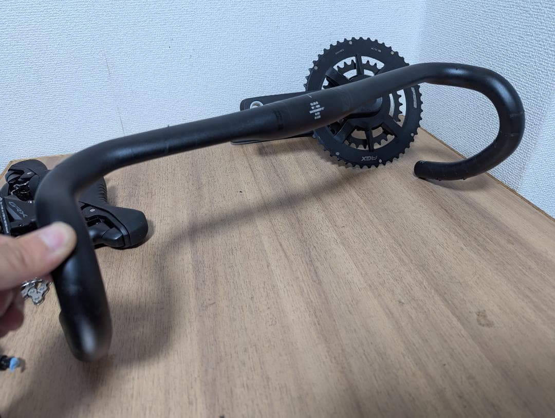 未使用品 Shimano GRX 2×12Sコンポーネントセットハンドル付き