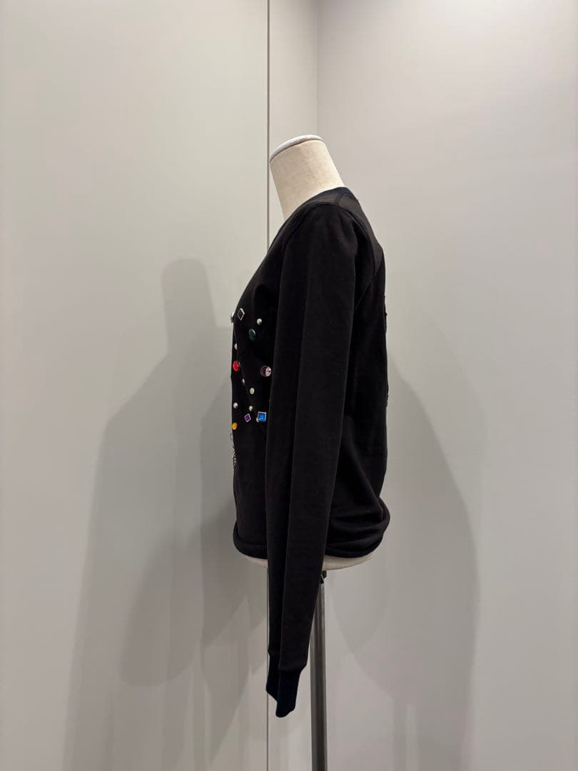 ジュンヤワタナベマンピンク　ビジュースウェット　y2k コムデギャルソン