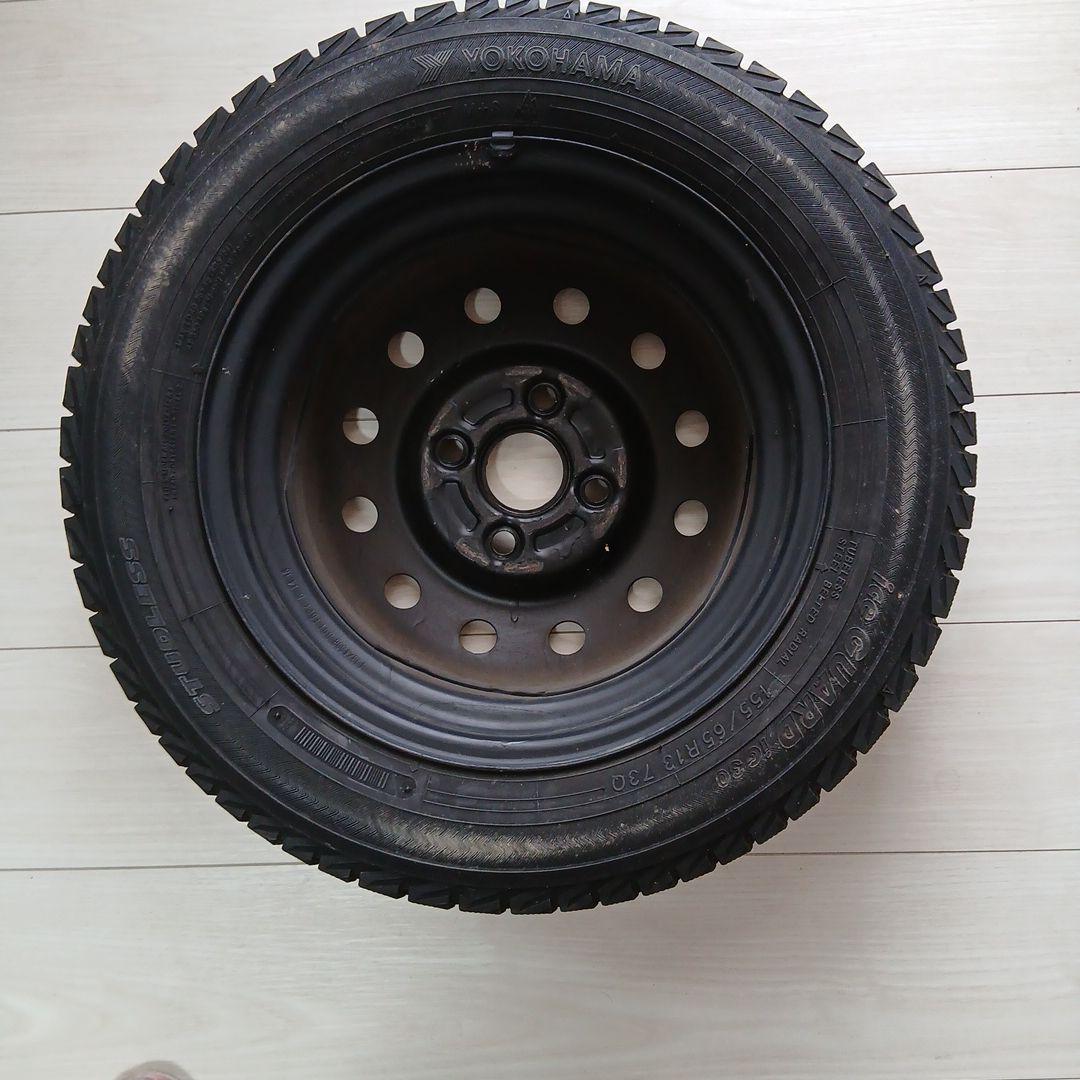 【No.①】軽自動車用スタッドレスタイヤ　4本のうち2本
