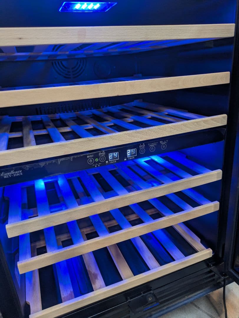 引取り限定　三ツ星貿易/エクセレンス MLY-215CE　2室タイプ/51本収納