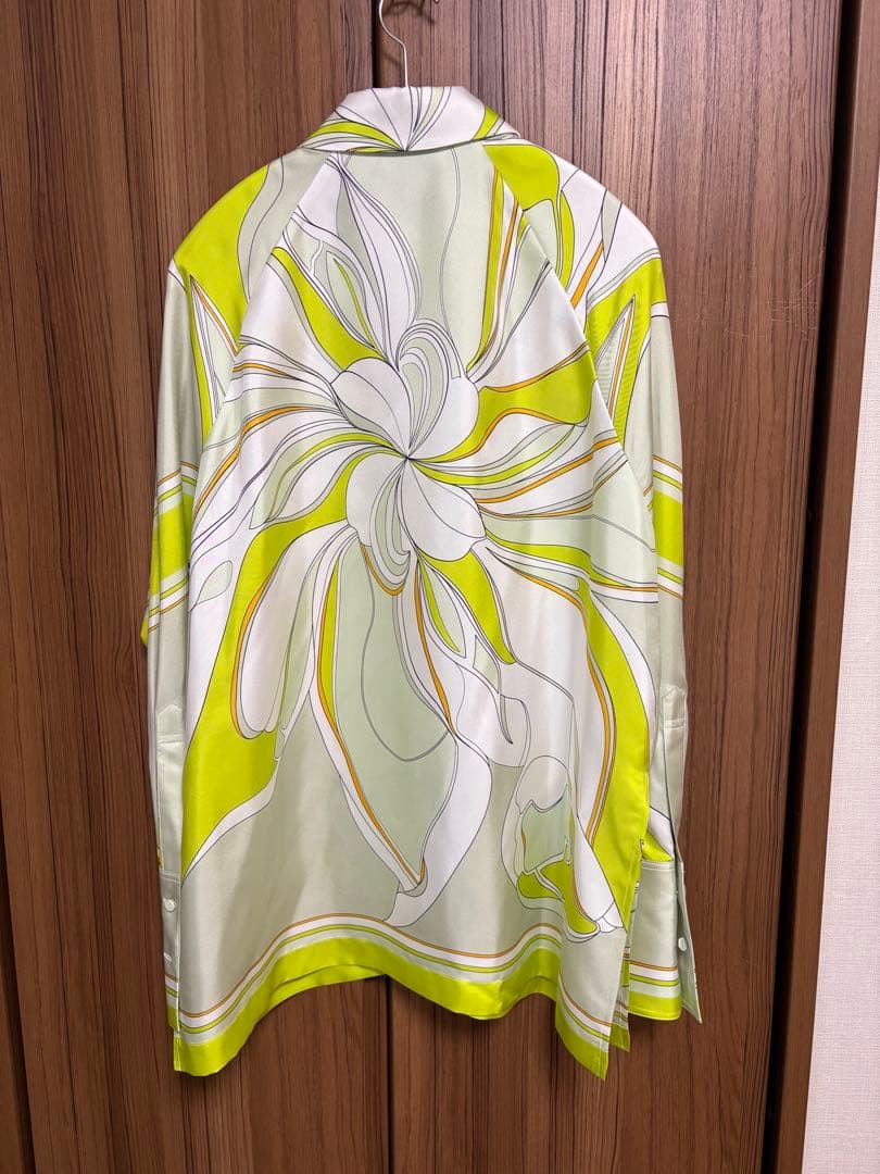 【新品・未着用】Tory Burch トリーバーチ シルク フローラルシャツ