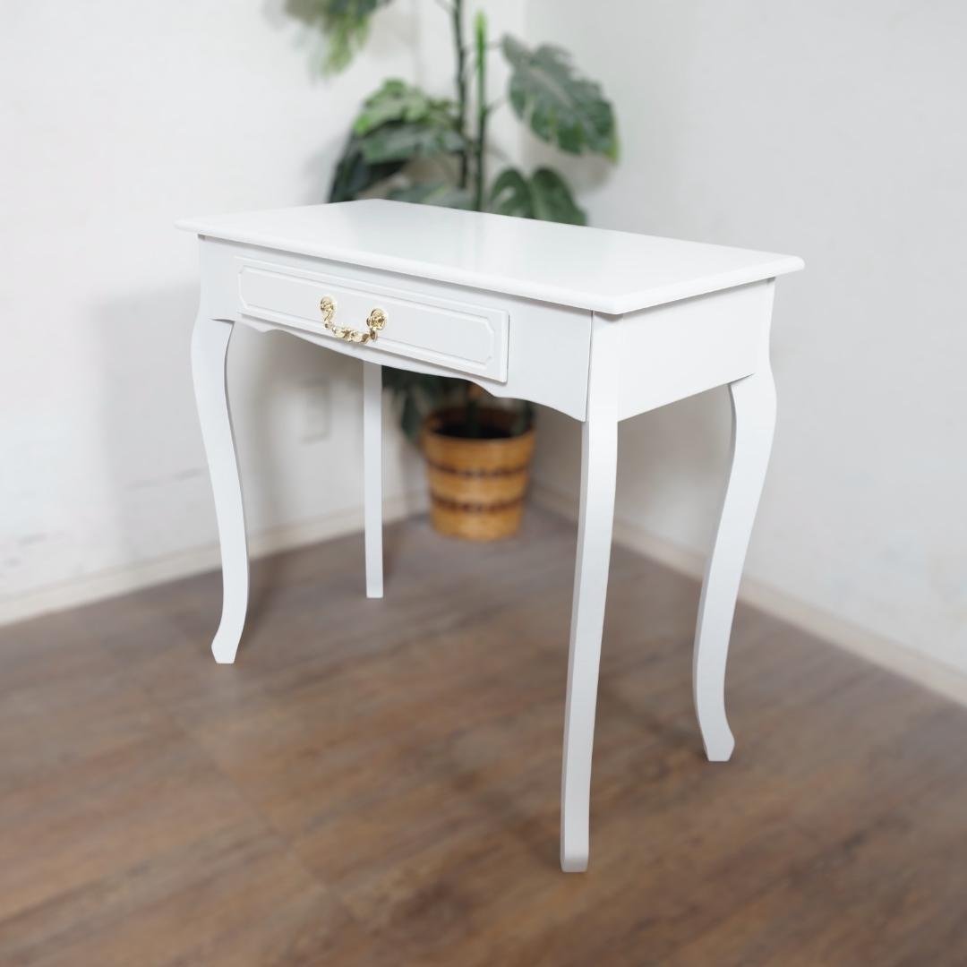 【新品】猫脚　アンティーク風デスク　姫系　アウトレット