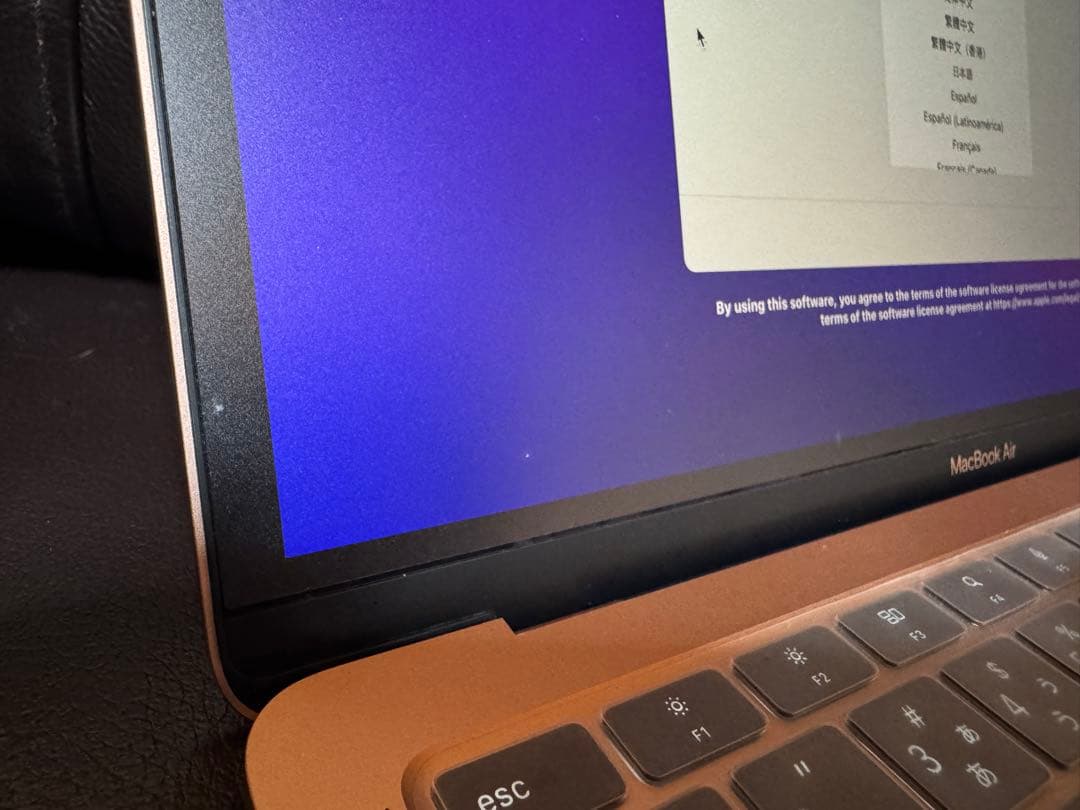 Apple MacBook M1 ゴールド 本体 バッテリー97％