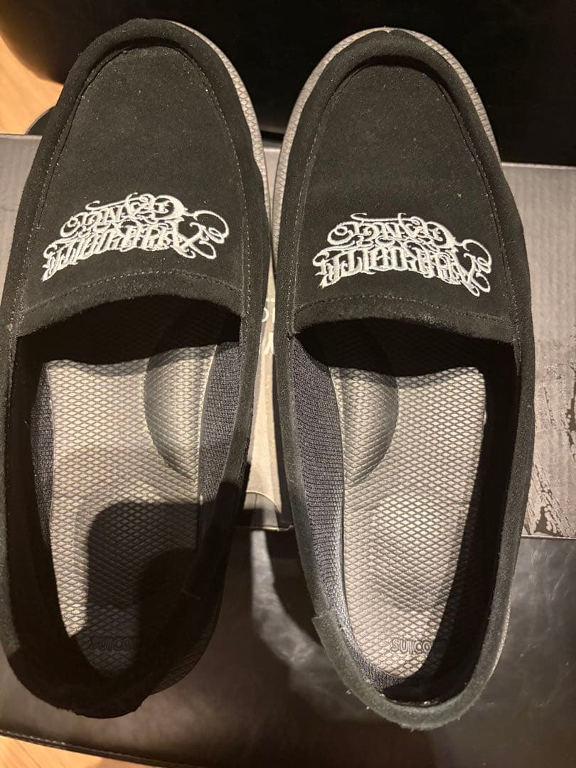 WACKO MARIA × SUICOKE×舐達麻　スリッポン 刺繍ロゴ