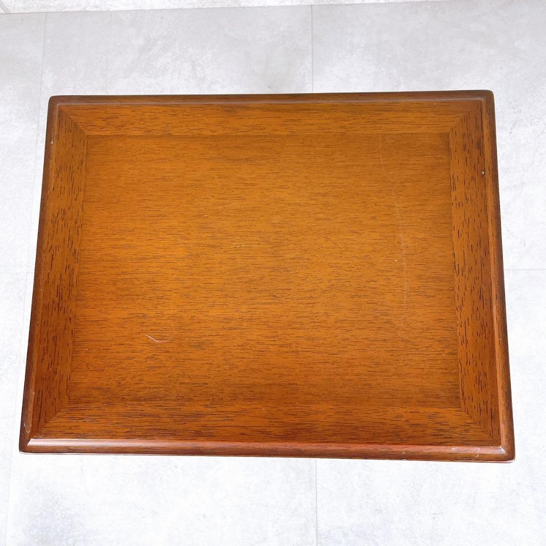 maruni マルニ木工 ネストテーブル 地中海 天然木化粧合板 ②