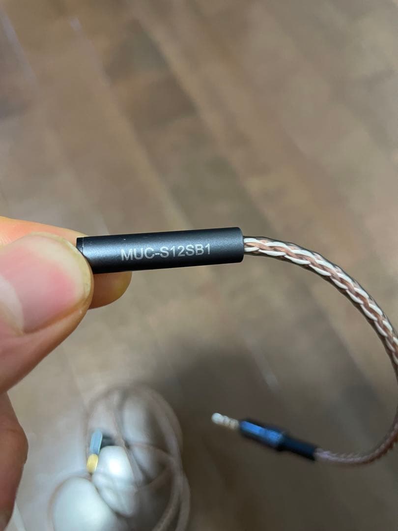 SONY MUC-S12SB1 ヘッドホンリケーブル 約1.2m