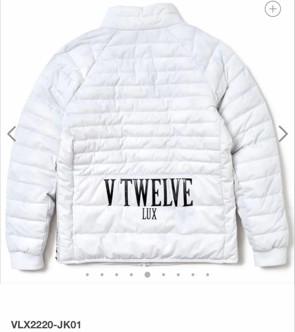 新品未使用正規品【V12/sizeXL】軽量中綿アウター　ストレッチタフタダウン