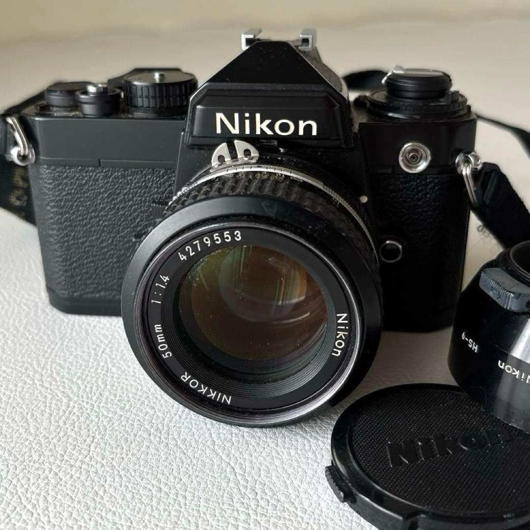 ジャンク品　Nikon 一眼レフカメラ FE NIKKOR 50mm f/1.4