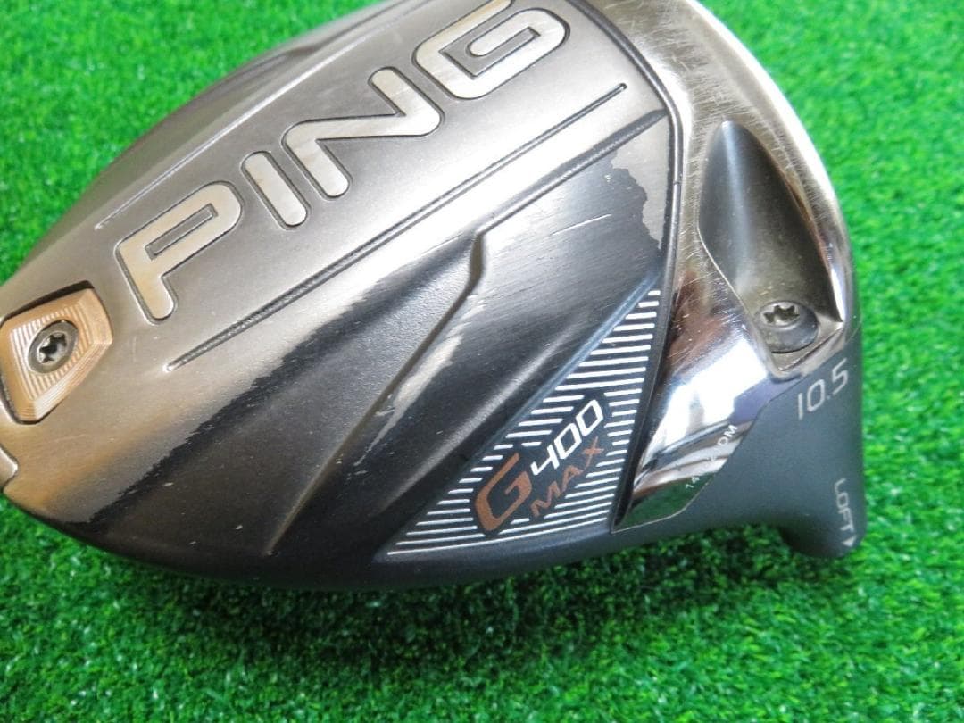 ピン G400 MAX ドライバー 10.5°　ヘッドのみ レンチ付