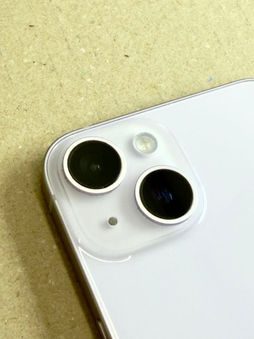 iPhone 14 パープル 128g docomo バッテリー状態87%