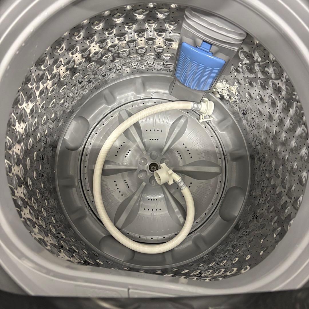 941❤️　洗濯機　7キロ　一人暮らし　安い　綺麗　24年製　設置無料　黒　中古