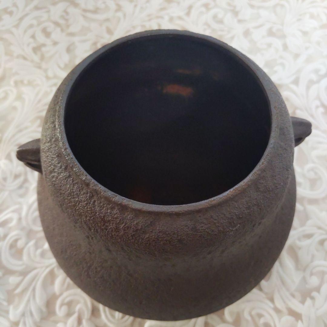 茶道具　茶釜　高橋敬典　作　人間国宝　15.5cm　表千家　裏千家　【匿名配送】