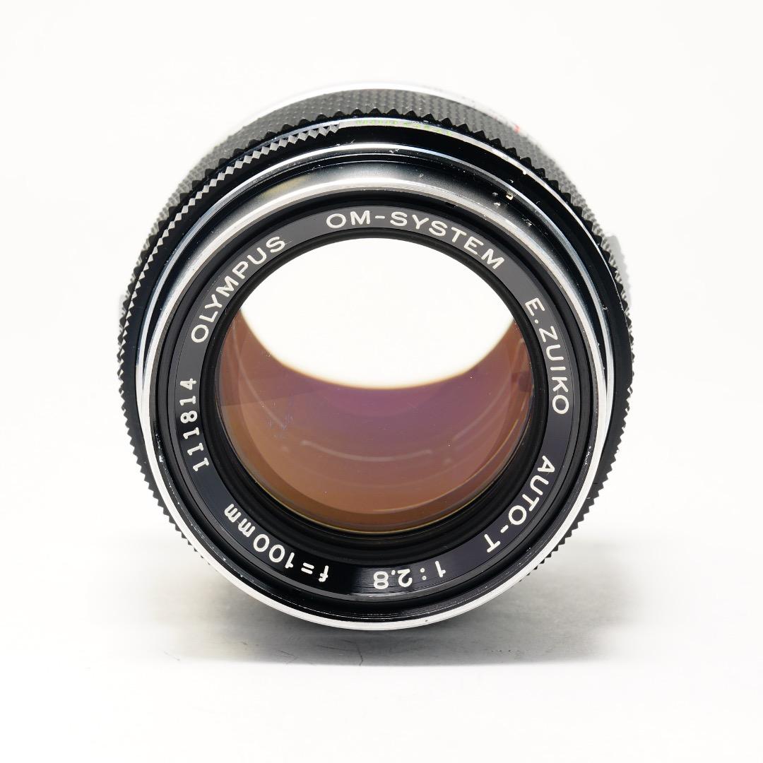 【極美品】オリンパス Zuiko Auto-T 100mm F2.8 814
