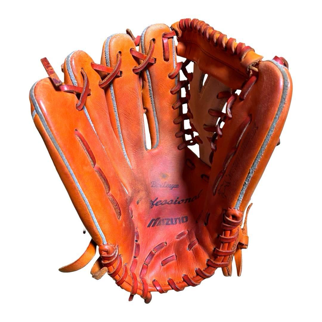 【希少】MIZUNO 高橋由伸 左利き 軟式 外野手 巨人 グローブ 大人用
