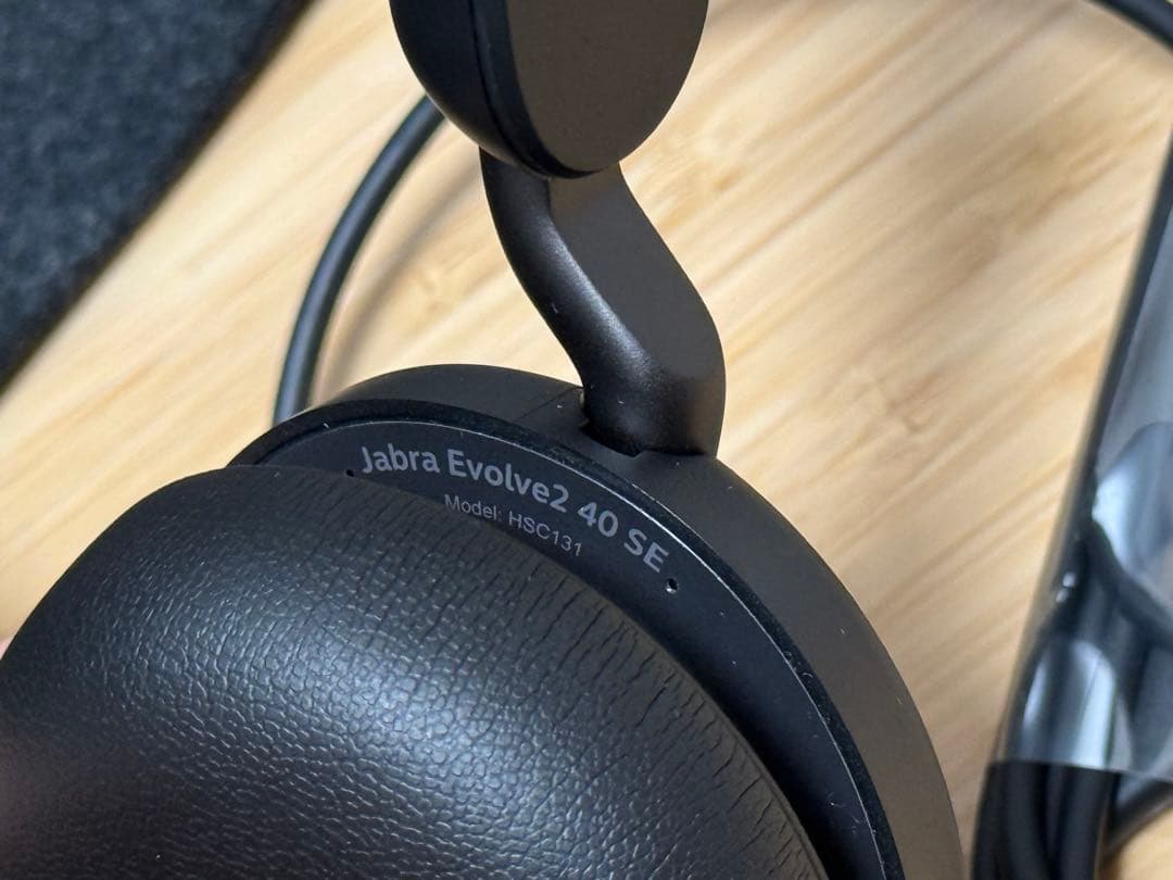 Jabraヘッドホン evolve2 40 SE USB-C