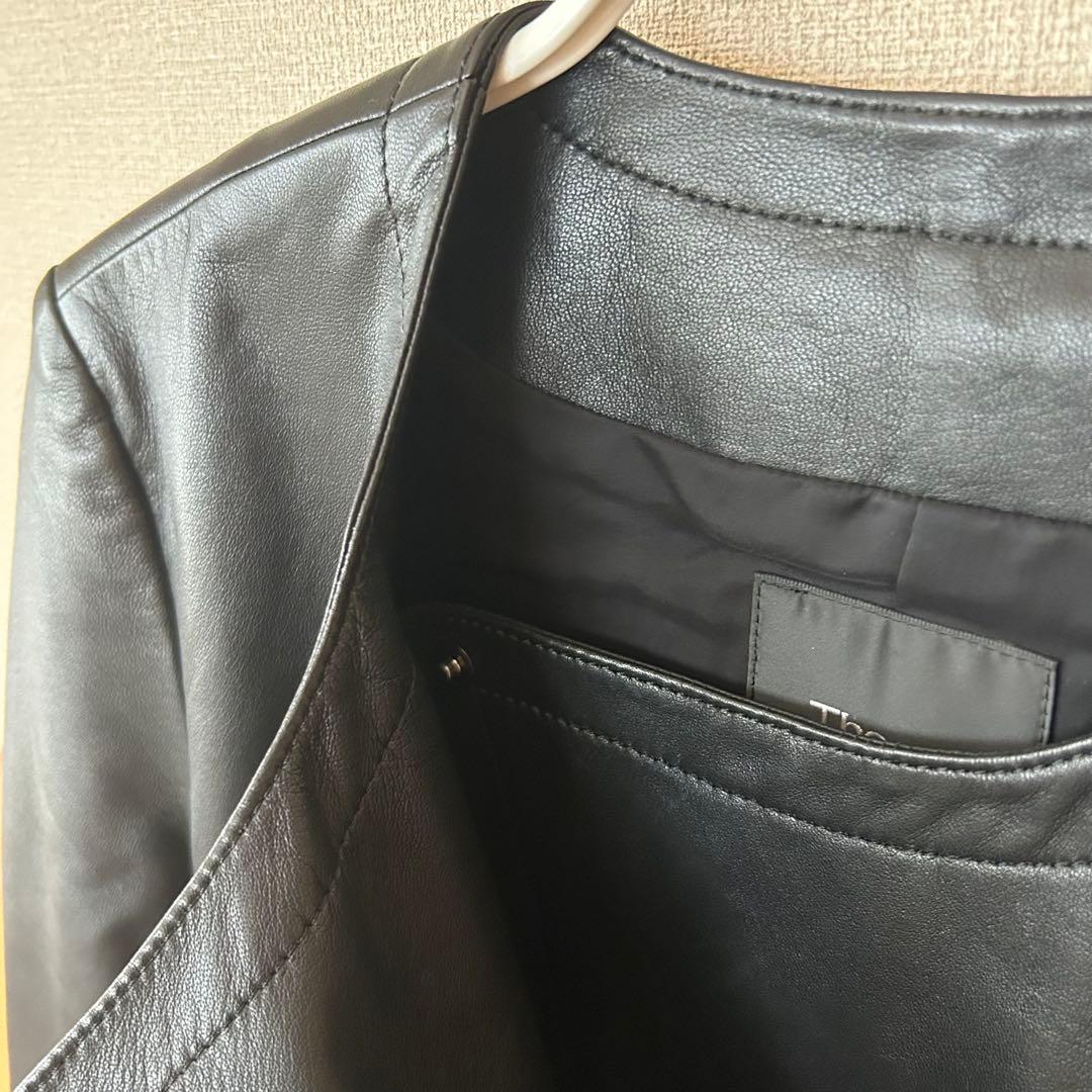 ウサギ様 Theory セオリー 羊革 ライダースジャケット S