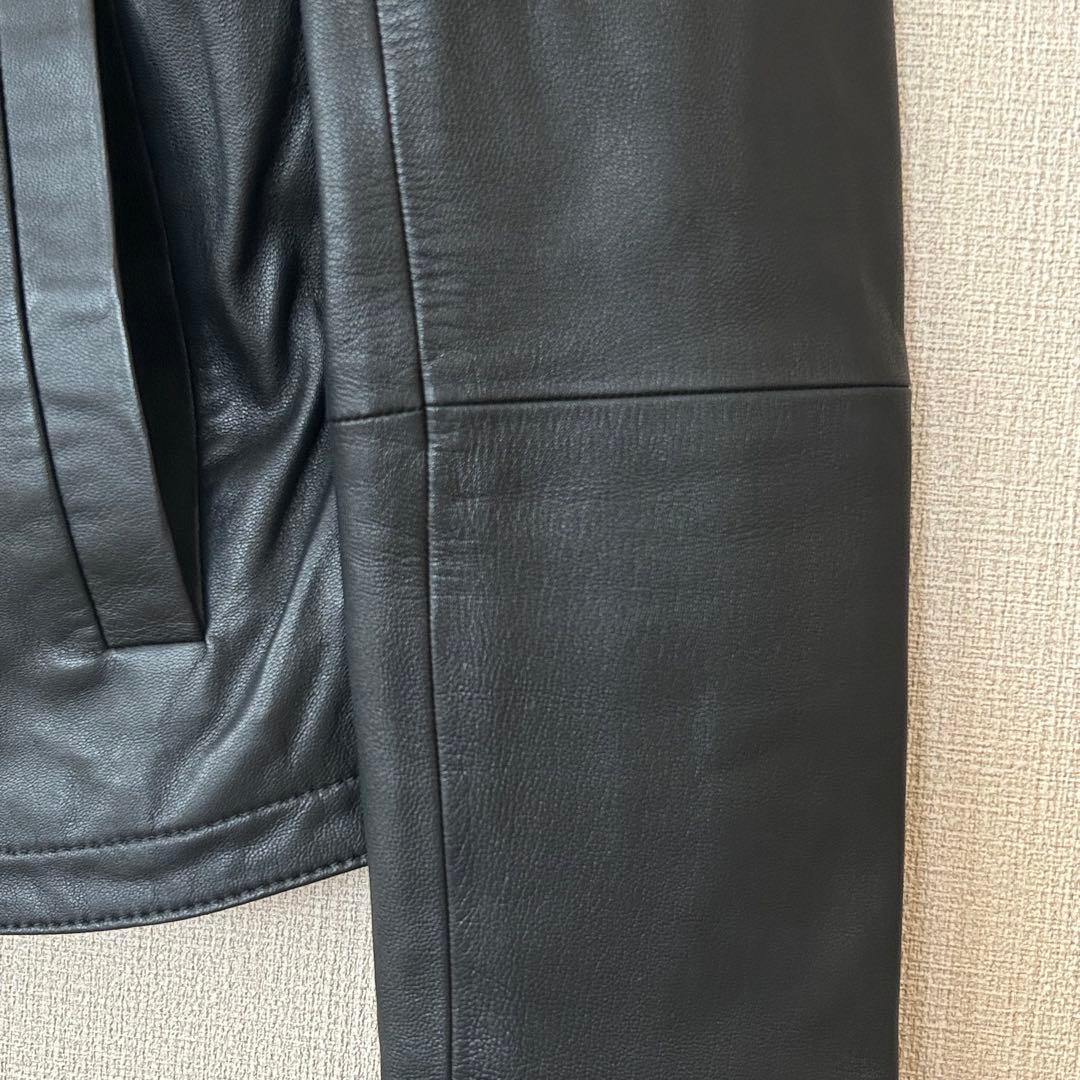 ウサギ様 Theory セオリー 羊革 ライダースジャケット S