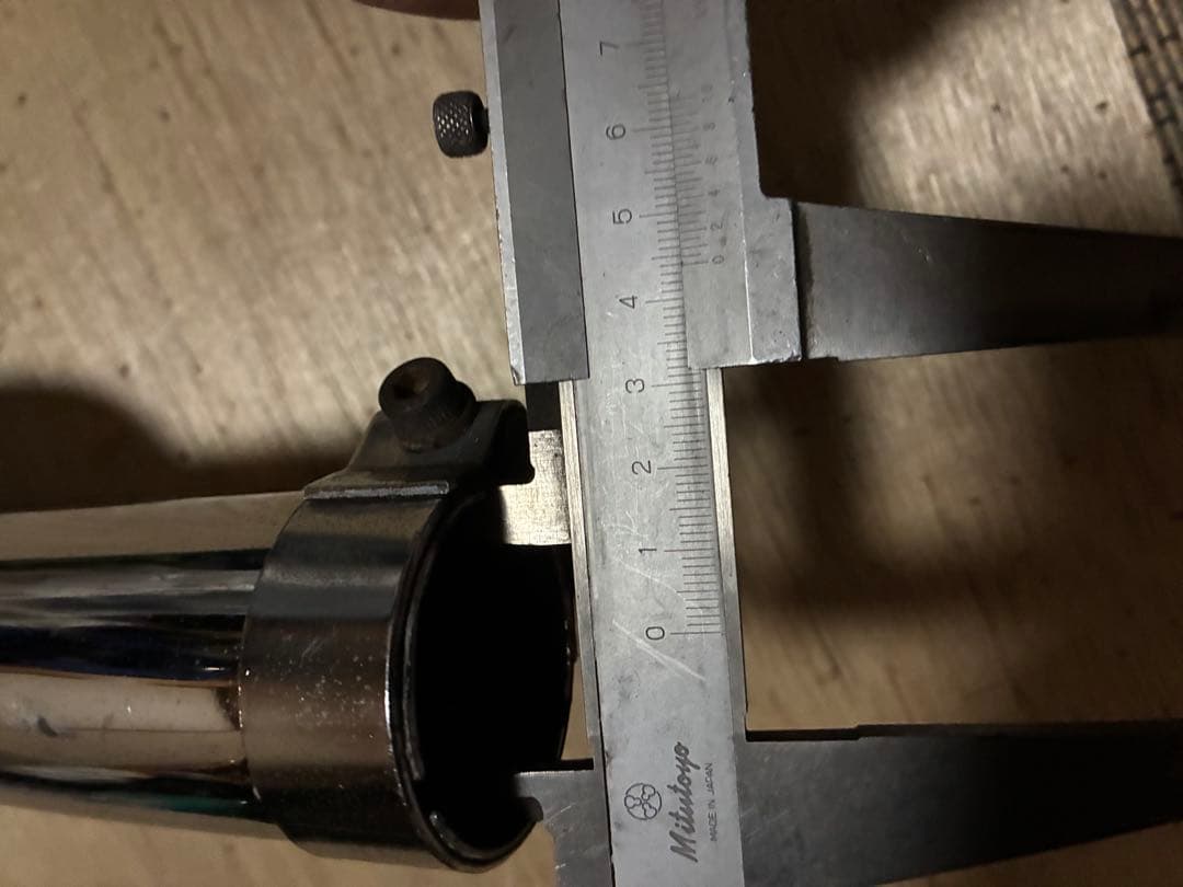 キャプトンJMCA マフラー クロームメッキ