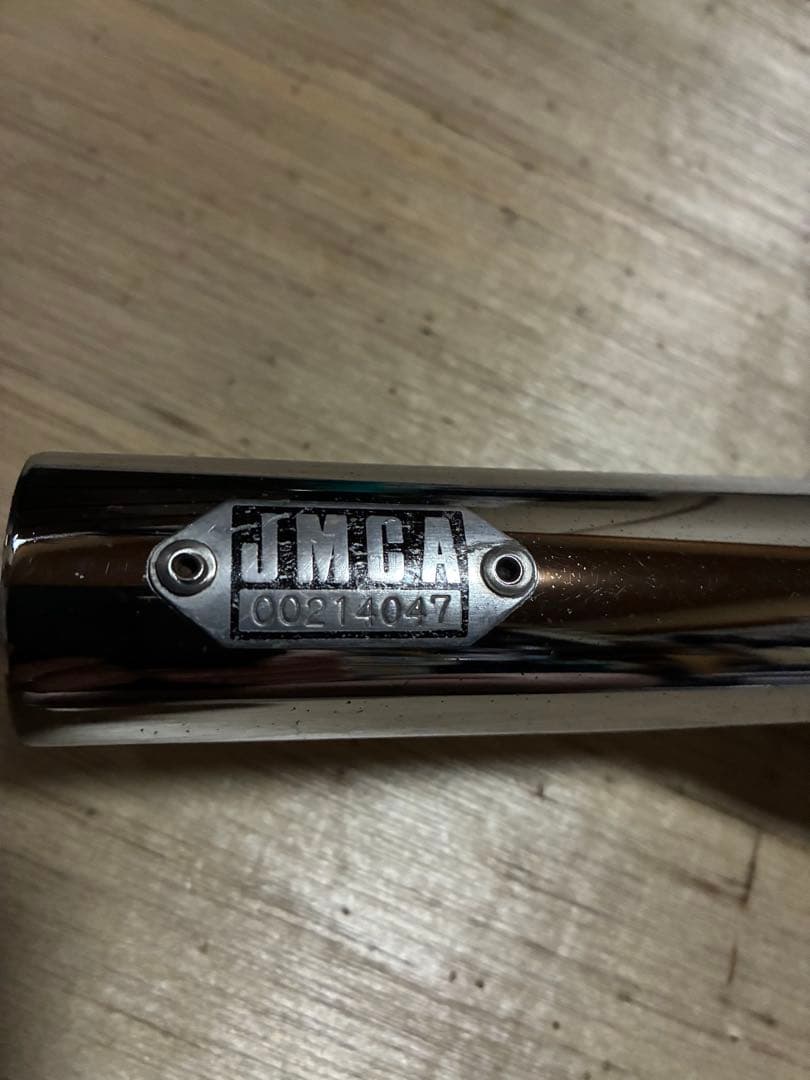 キャプトンJMCA マフラー クロームメッキ