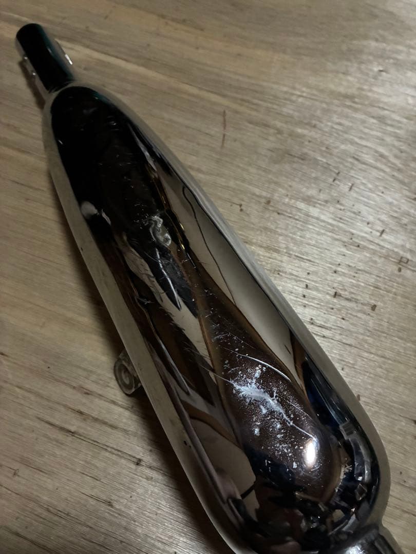 キャプトンJMCA マフラー クロームメッキ