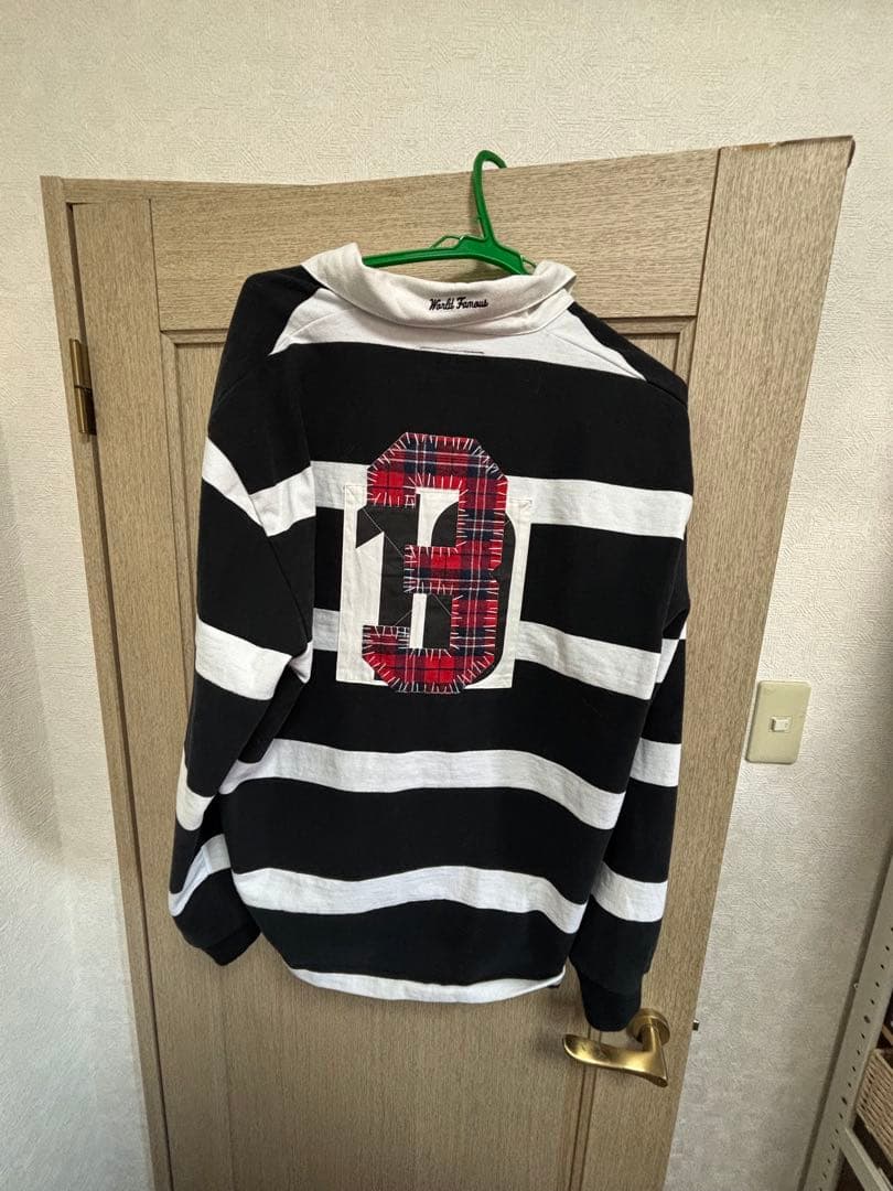 早く売りたいのでお値下げします。SUPREME ストライプ ラガーシャツ