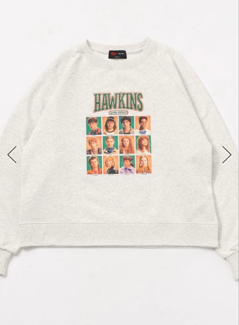 ストレンジャーシングス　niko and… スウェット　　　袋付き