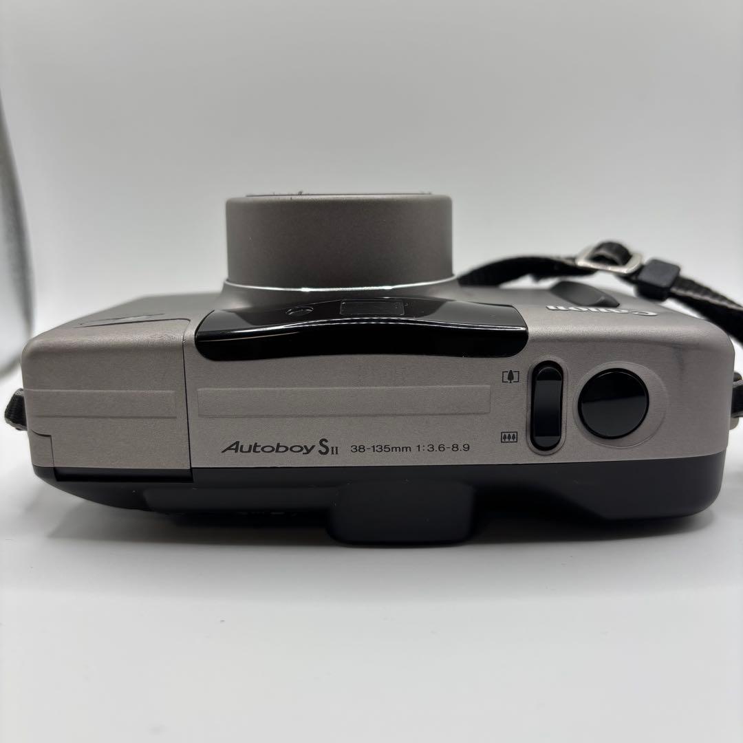 【美品】 Canon キヤノン フィルムカメラ オートボーイSⅡ Autoboy